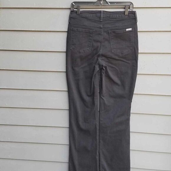 Eddie Bauer Curvy Boot cut Black Jeans Size T8 - Picture 5 of 11